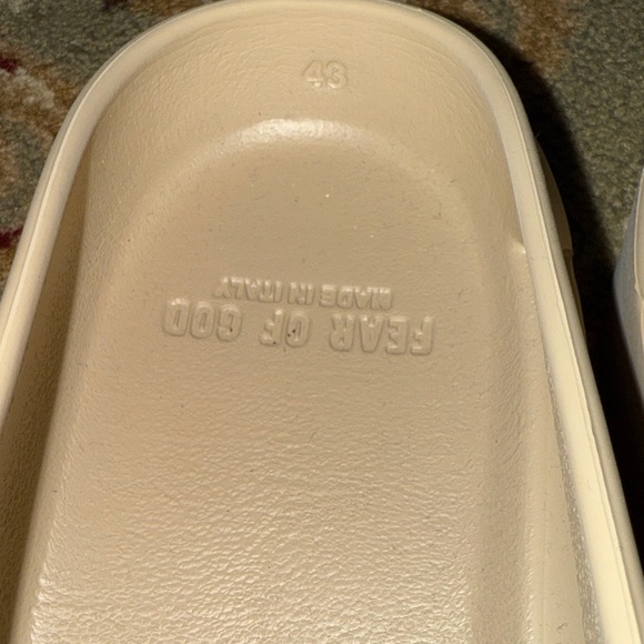 Fear of God Men Beige California Mule - Picture 5 of 6